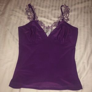 y2k purple top